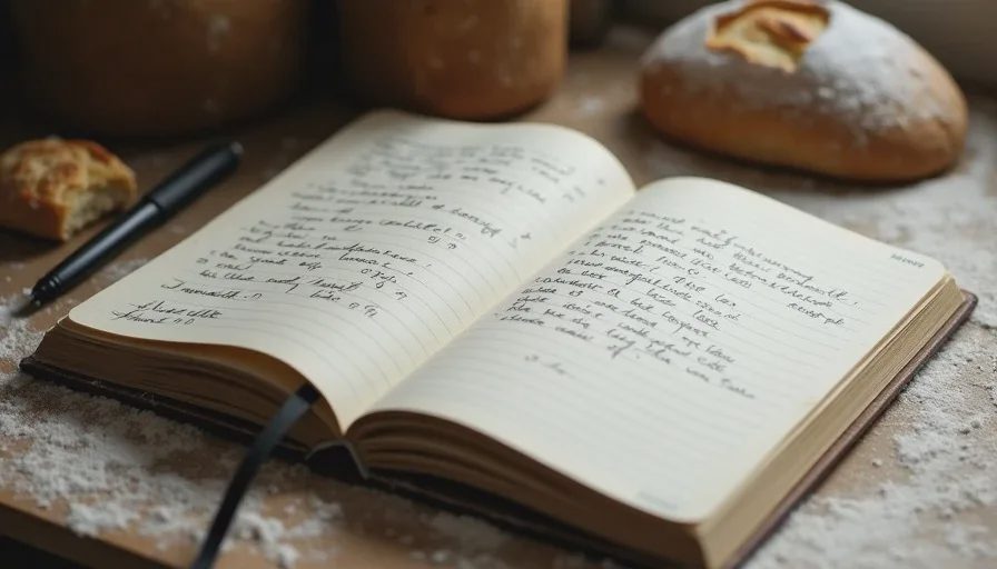 The list that turned failures into usable data Handwritten notes listing failed loaves and lessons