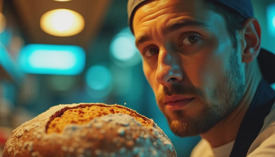 Visual context for artisan bread