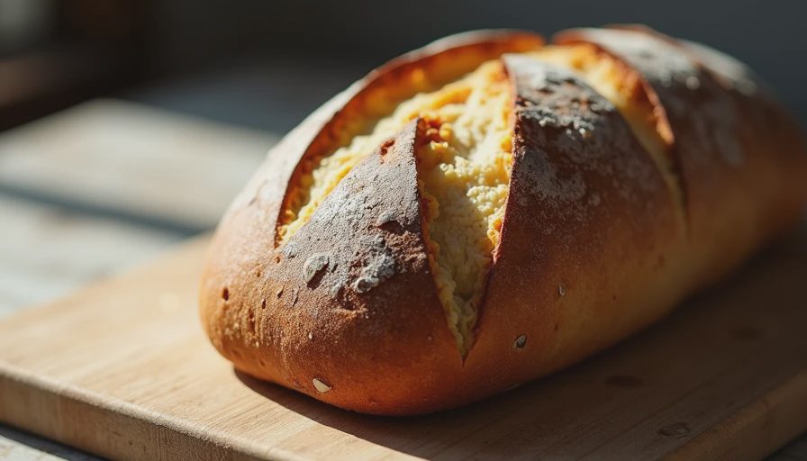 Visual context for no-knead bread
